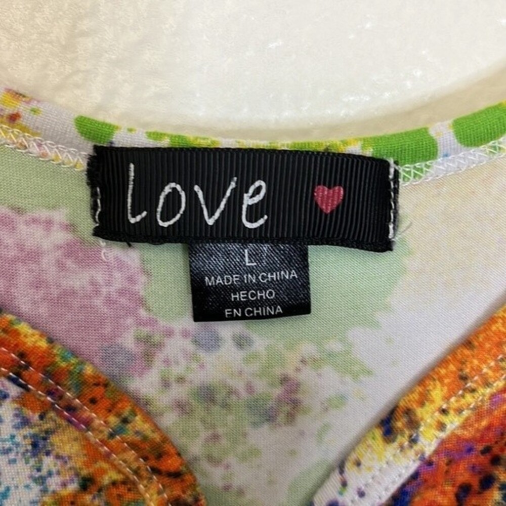 Paint Splash Boutique Maxi Stretch Dress SZ Large - Picture 5 of 11